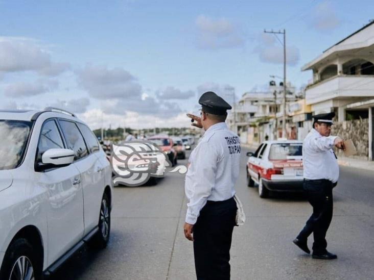 Aplican “cero tolerancia” con automovilistas en Tuxpan