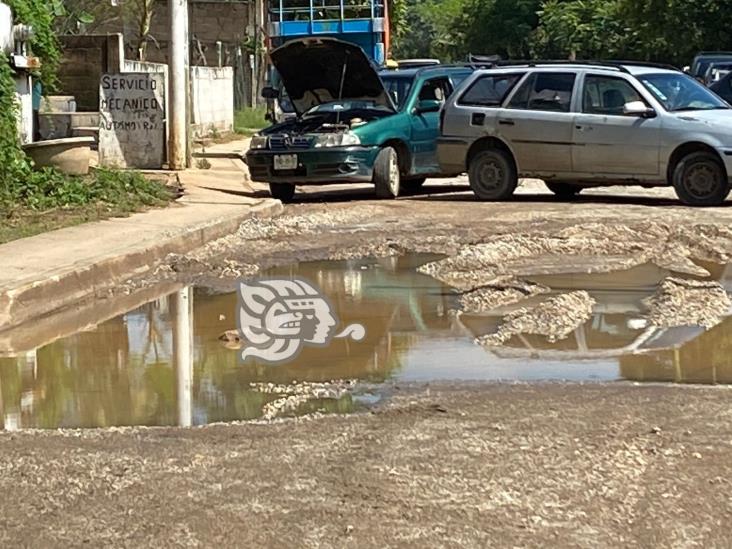 Vecinos de El Jagüey se manifestaron por mal estado de camino