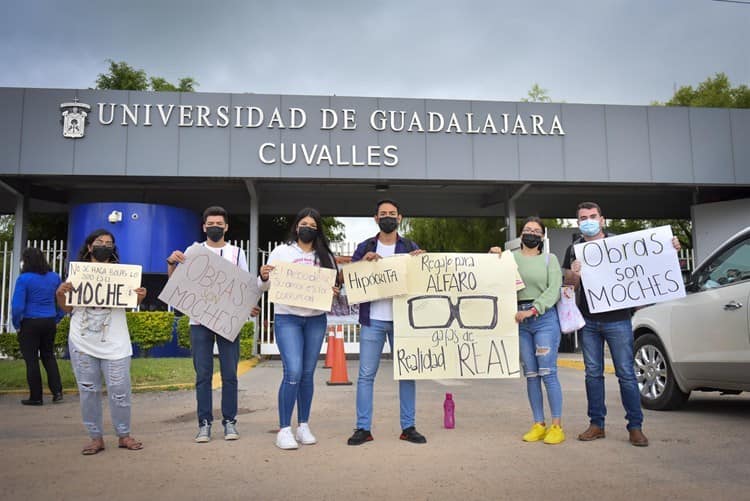 Amenaza gobernador Enrique Alfaro a universitarios de Jalisco