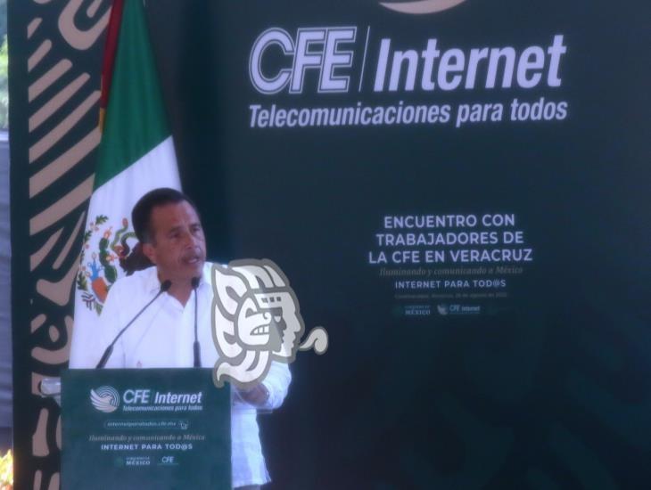 Internet para Todos beneficiará a 589 mil veracruzanos: Cuitláhuac