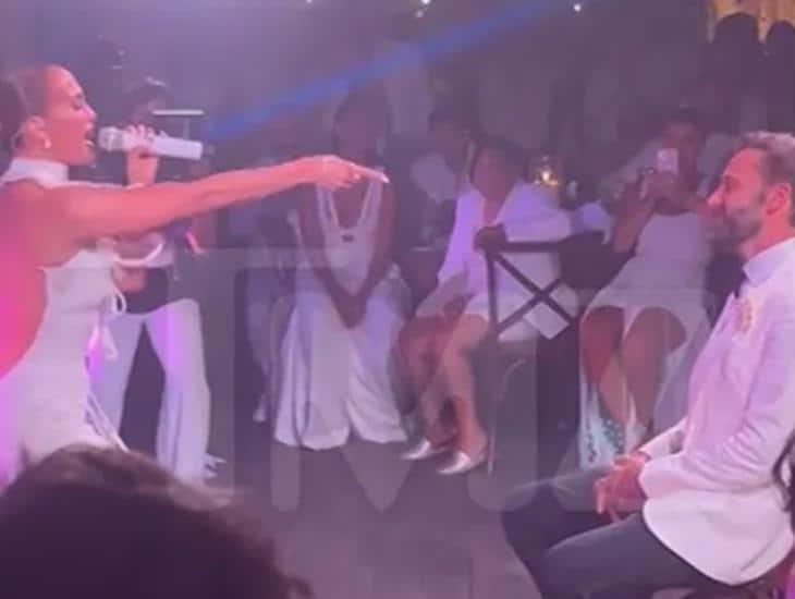 Entérate! Revelan video de Jennifer López cantando a Ben Affleck en su boda