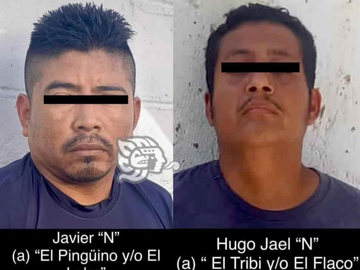 Caen El Tribi y El Pingüino, presuntos líderes de la delincuencia en Minatitlán