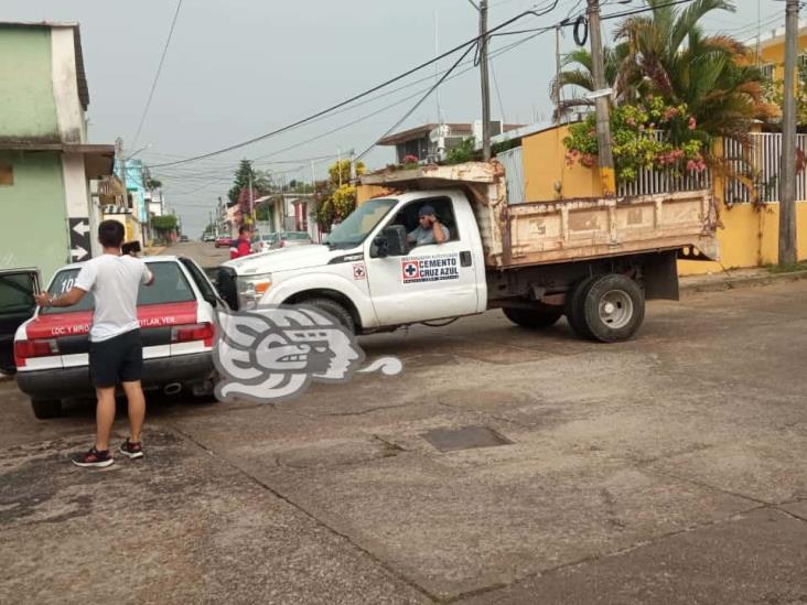 Fuerte choque automovilístico deja un lesionado en Minatitlán