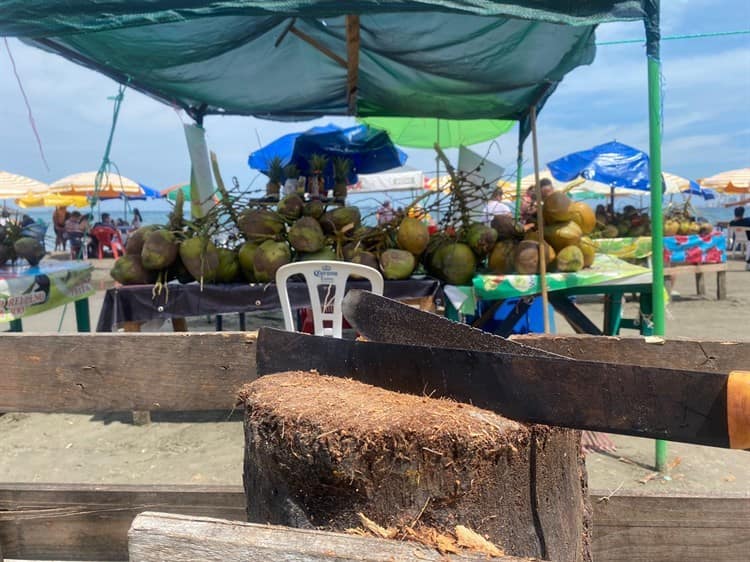 Se elevan las ventas en playas de Veracruz en el último fin de semana de vacaciones