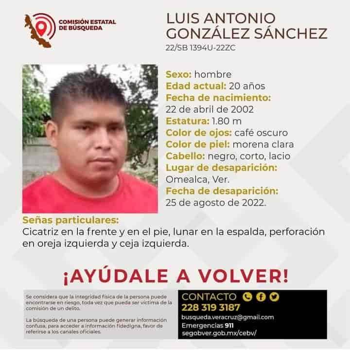 En 72 horas, reportan la desaparición de 5 personas en zona centro de Veracruz