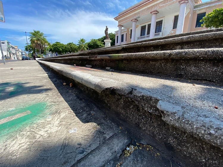 Parque Ciriaco Vázquez, un espacio olvidado en el Centro Histórico de Veracruz
