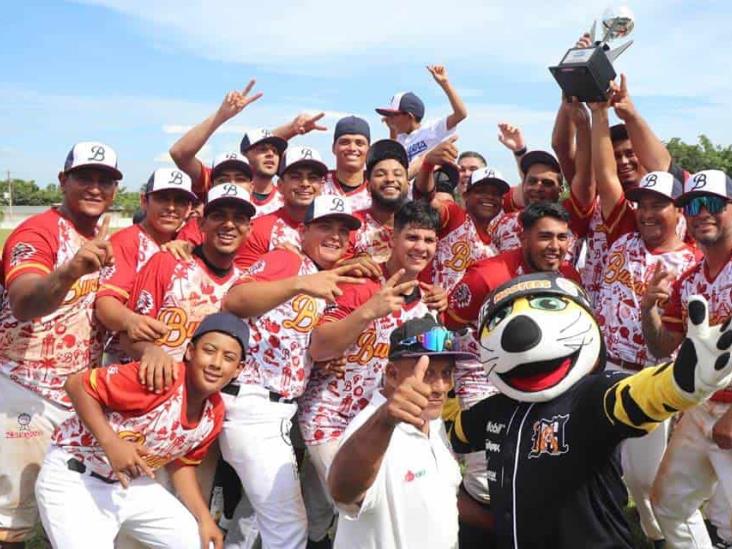 Indios de Hueyapan ganó la Copa Sureste de Beisbol 2022