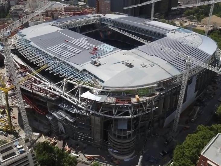 ¡Es bellísimo! Presumen avances en remodelación del Bernabéu (+Video)