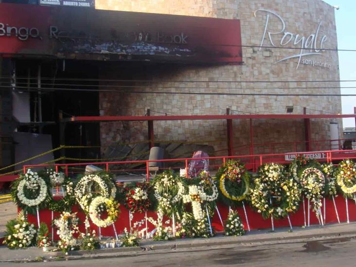 Gobierno de Nuevo León pide disculpas públicas a deudos del caso Casino Royale