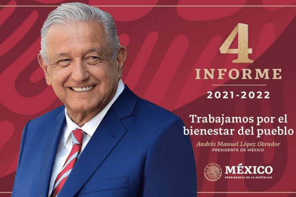 AMLO llega a Cuarto Informe de Gobierno con una aprobación del 69%