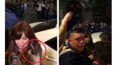 (+Video) Amenazan con un arma a Cristina Kirchner, vicepresidenta de Argentina