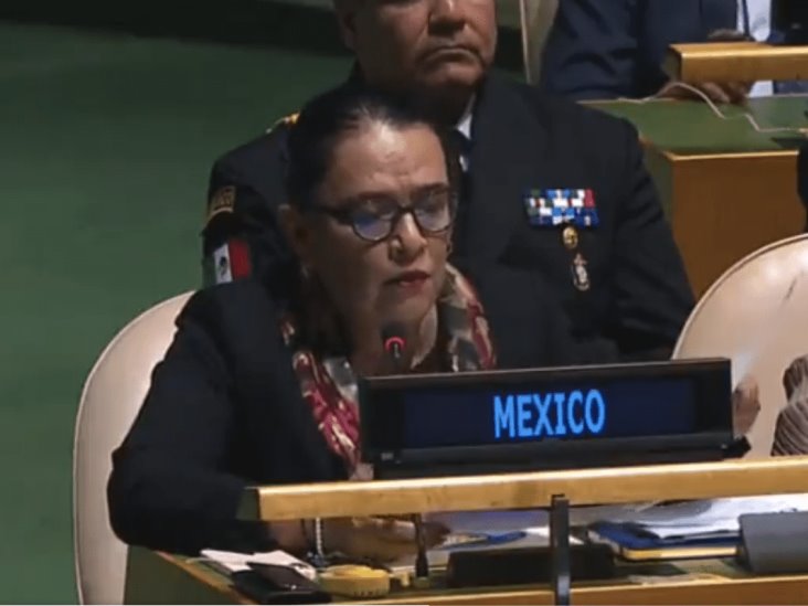 Video: “No venimos a ganar una guerra, venimos a ganar la paz” Rosa Icela en la ONU