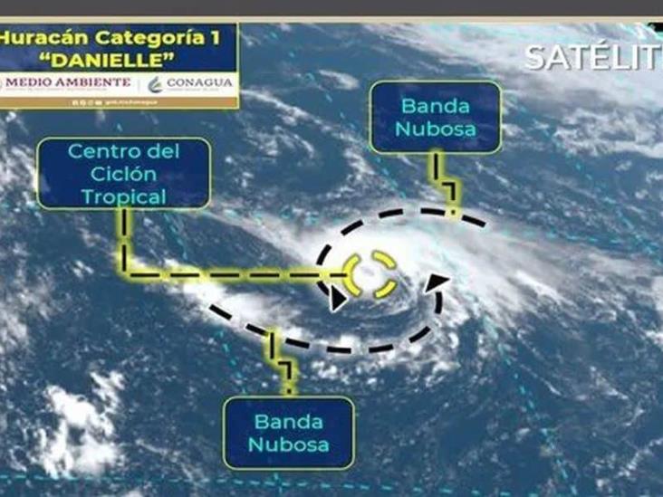 Tormenta tropical Danielle evoluciona a huracán categoría 1 en el Atlántico Norte