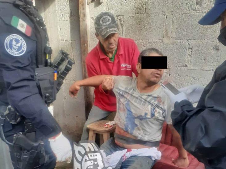 Riña de ebrios deja un herido por arma blanca en la colonia Del Moral, en Xalapa