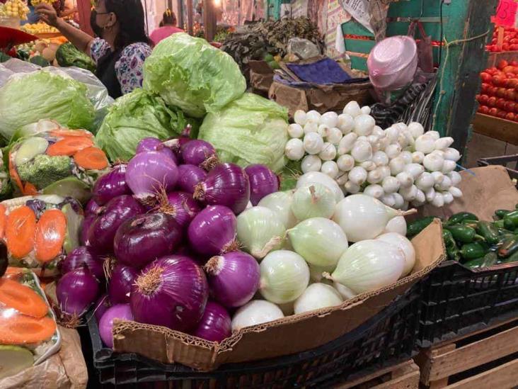 Aumentan los precios de las verduras en Veracruz; frutas mantuvieron su costo