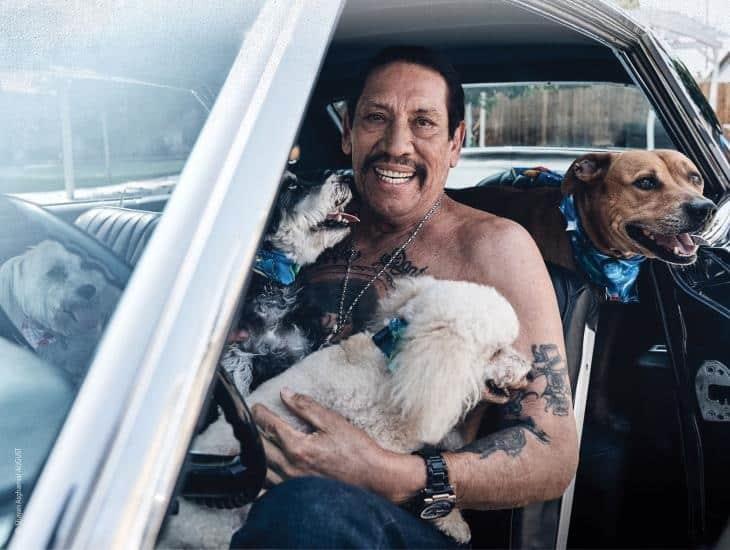 Danny Trejo invita a proteger del calor a mascotas en campaña de PETA Latino