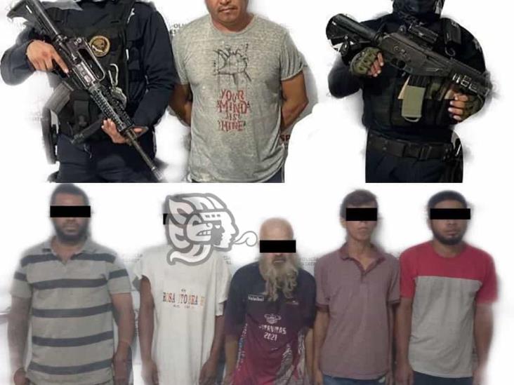 Seis detenidos en Coatzacoalcos tras rescate de secuestro