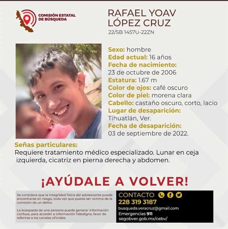 Localizan sin vida a menor desaparecido en Tihuatlán, Veracruz