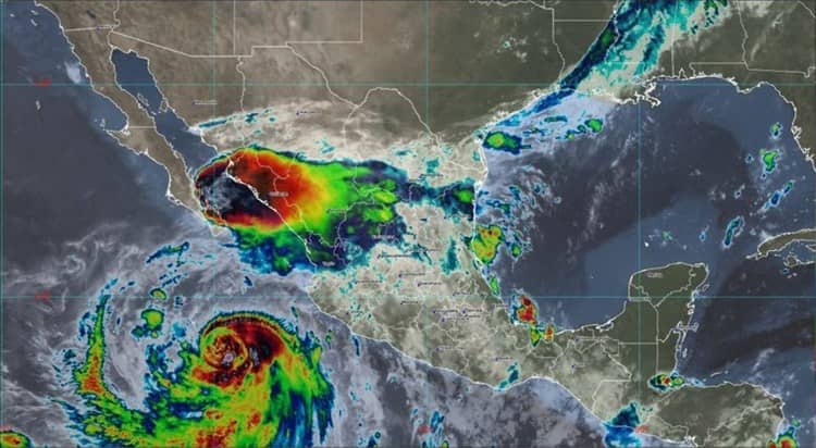 Alertan sobre huracán “Kay” podría alcanzar categoría 3 en próximas horas: Conagua