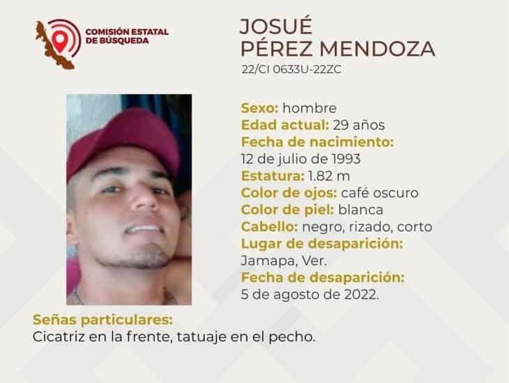 Buscan a Josué, lleva 3 días desaparecido en el municipio de Jamapa, Veracruz