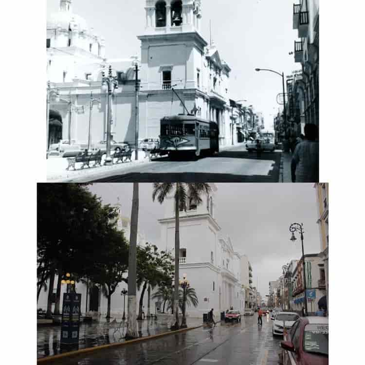 Así era la Ciudad de Veracruz en la época de los tranvías