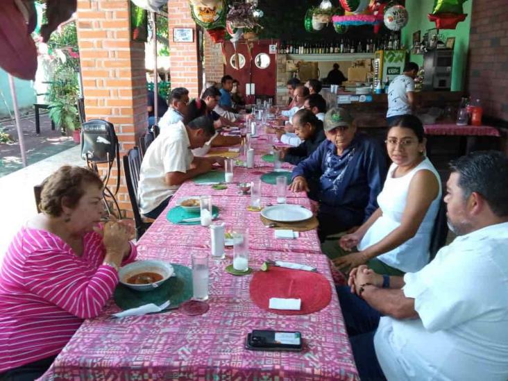 Comunicadores en Cardel festejaron por el Día Internacional del Periodista