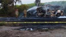 Sube la cifra de veracruzanos entre las víctimas de autobús calcinado en Tamaulipas