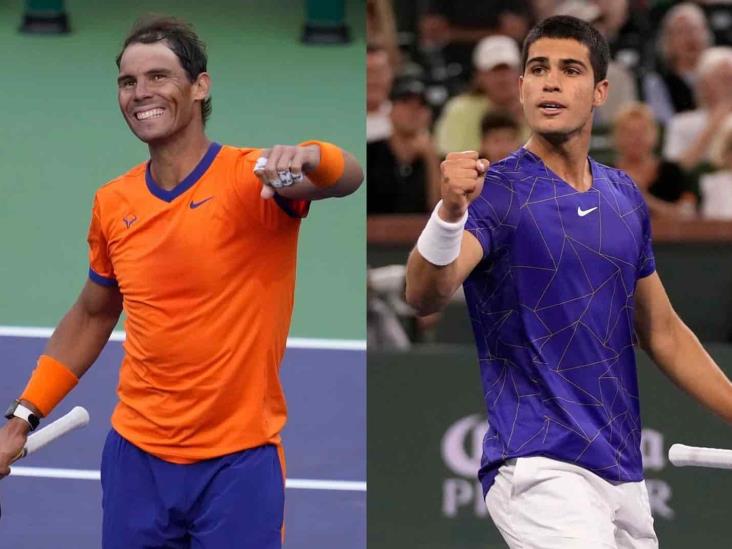 Rafael Nadal felicita al tenista Carlos Alcaraz al hacer historia en el US Open