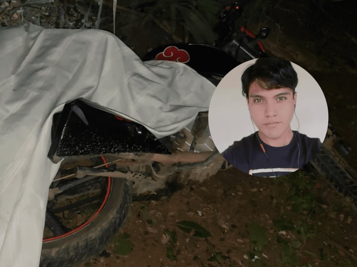 Era estudiante del Tecnológico de Cosamaloapan joven que murió en accidente de moto
