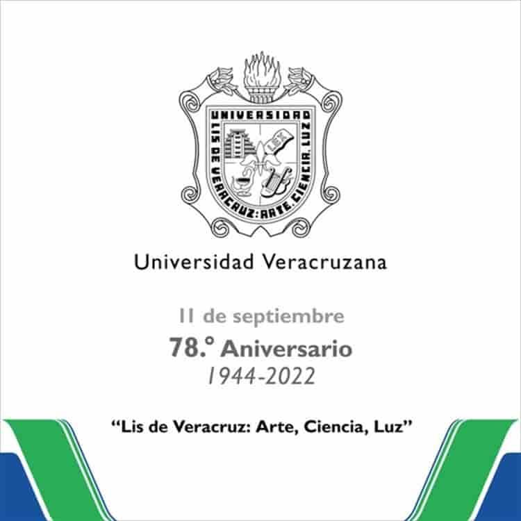 Universidad Veracruzana celebra 78 años de su fundación formando profesionistas