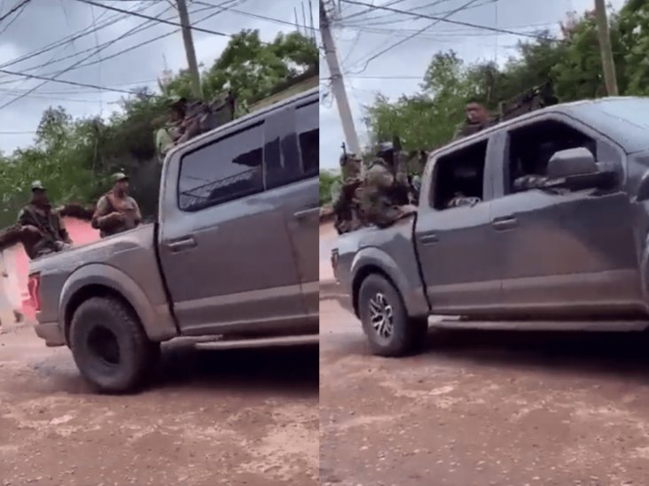 Video: Integrantes del CJNG participan en peregrinación religiosa en Guerrero