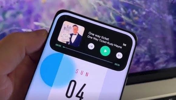 Xiaomi copia la isla dinámica de Apple (+video)