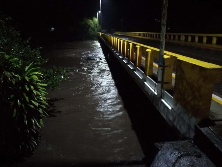 No se descarta desbordamiento de ríos Jamapa y Cotaxtla durante el fin de semana