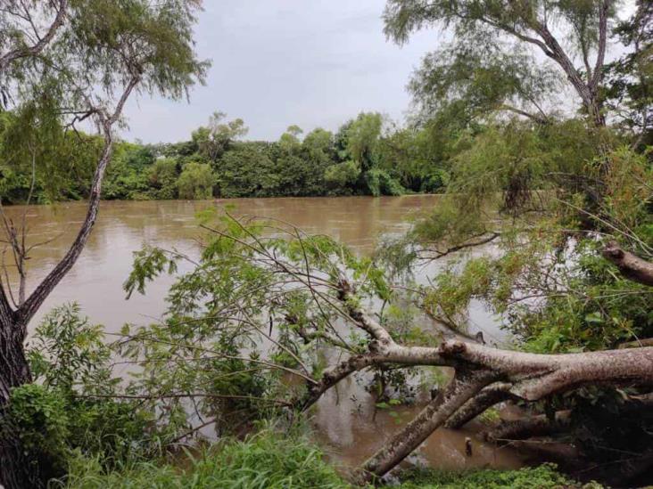 Supervisan en Boca del Río nivel del río Jamapa ante posible crecida