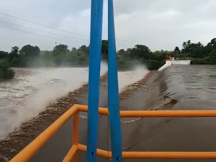 Piedras Negras y Tlalixcoyan en alerta por incremento de nivel del río Blanco