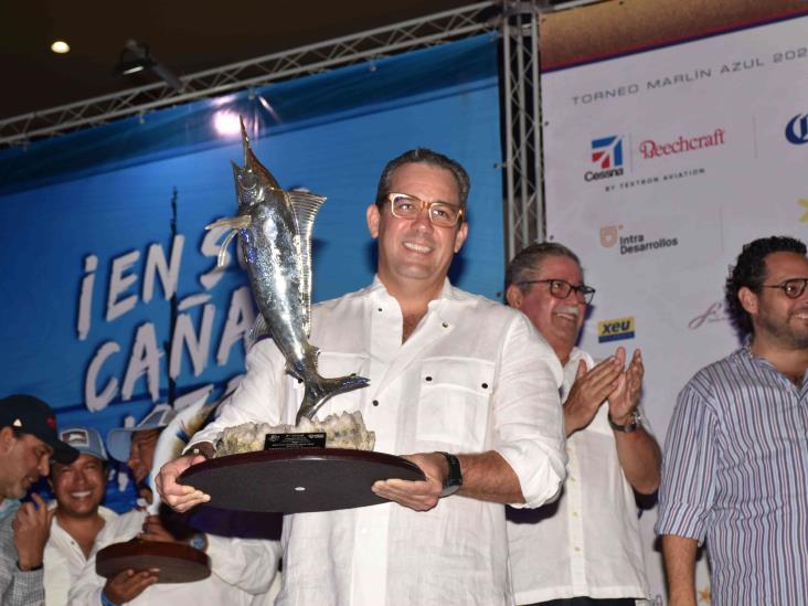 Realizan premiación del Torneo de Pesca Másters del Golfo Marlín Azul 2022