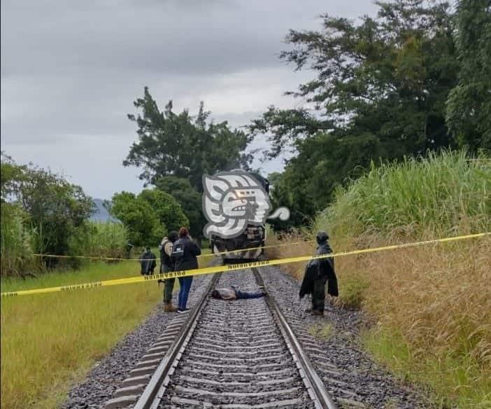 Hallan cuerpo en vías de Amatlán; un tren lo habría arrollado