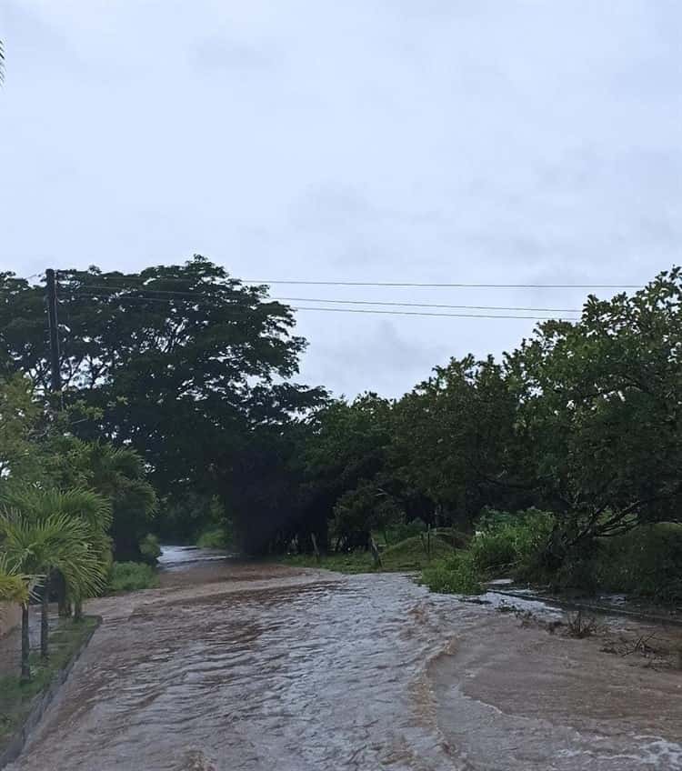 5 colonias de Alvarado con afectaciones por desbordamiento de río Papaloapan