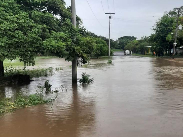 Lluvias afectan al fraccionamiento Valle Alto en Veracruz