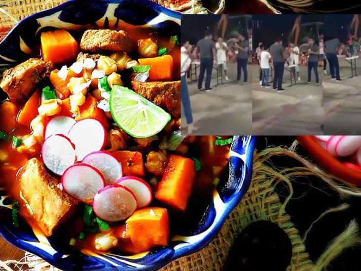 Muere hombre por atragantarse con pozole en Yucatán (Video)