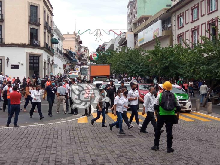 Más de 4 mil inmuebles participaron en Veracruz en Simulacro Nacional 2022 (+Video)