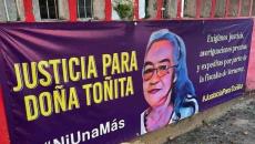Feministas exigen justicia por el feminicidio de Toñita en Veracruz