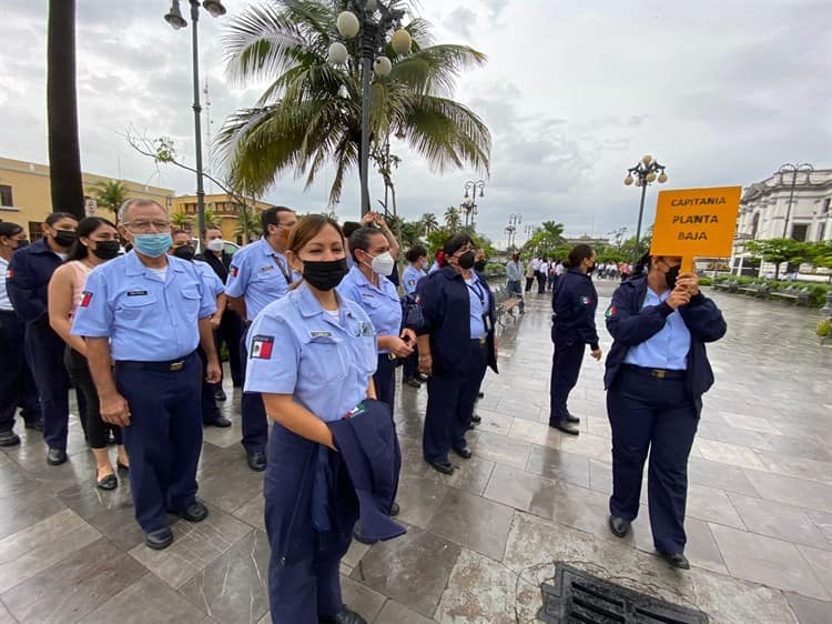 Asipona realiza simulacro de sismo en Veracruz