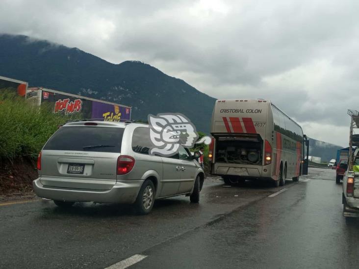 Maneja con cuidado; reportan accidente múltiple en la Orizaba-Puebla