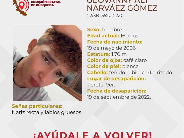 Reportan la desaparición de adolescente en Perote
