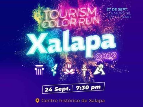 Cerrarán estas calles en Xalapa, por carrera Tourism Color Run 2022