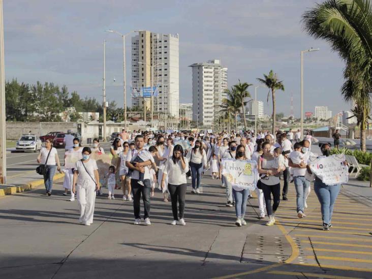 Marchan por el Día Internacional de la Paz en Boca del Río(Video)