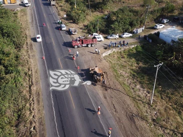 Alcaldesa de Acayucan recomienda carretera a Sayula para evitar asaltos(+Video)