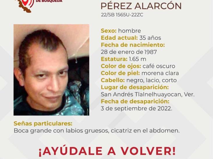 Desaparece hombre de 35 años en San Andrés Tlalnelhuayocan