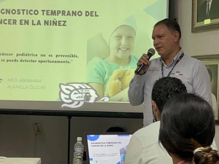 Promueven detección oportuna de cáncer infantil en Poza Rica